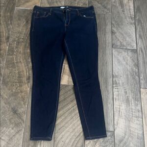 Old Navy Blue Skinny mid rise Jeans Classic  Fit